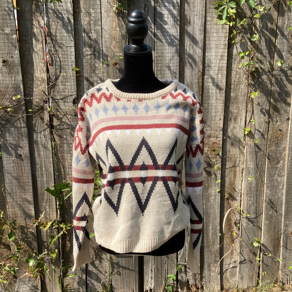 Pink Rose Sweater